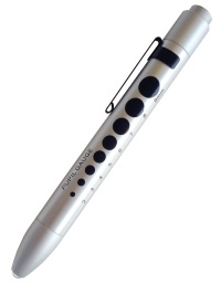 LED Pen Light 214-SILVER
